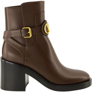 Valentino Garavani - Vlogo - Enkellaarsjes - Bruin - Dames