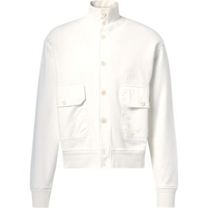 C.p. Company, Heren, Jassen, Wit, Maat: S Katoen,