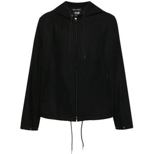 Y-3, Heren, Sweatshirts & Hoodies, Zwart, Maat: L Flanel,