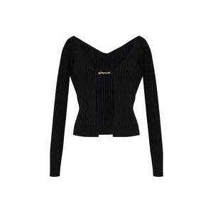 Jacquemus Blouse overhemd , Black , Dames , Maat: S