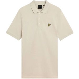 Lyle & Scott, Heren, Tops, Beige, Maat: 2XL Katoen,