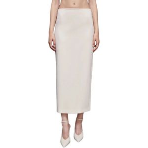 Patrizia Pepe, Dames, Rokken, Beige, Maat: XS