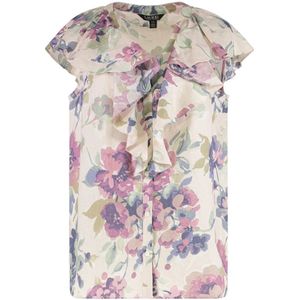 Ralph Lauren, Dames, Blouses & Shirts, Veelkleurig, Maat: L Linnen,