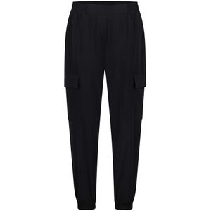 Betty Barclay, Dames, Broeken, Zwart, Maat: M