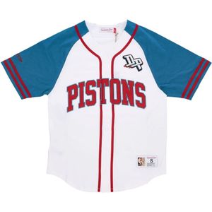 Mitchell & Ness, Heren, Tops, Veelkleurig, Maat: L Jersey,