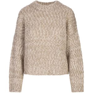 Fedeli, Dames, Truien, Bruin, Maat: S Katoen,