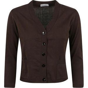 Charlott, Dames, Truien, Bruin, Maat: L