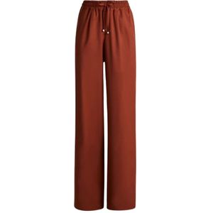Kiton, Dames, Broeken, Bruin, Maat: S Wol,