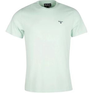 Barbour, Heren, Tops, Blauw, Maat: M Katoen,