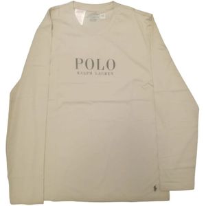 Polo Ralph Lauren, Heren, Tops, Beige, Maat: XL Katoen,