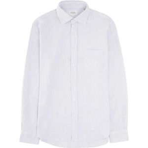 Hartford, Heren, Overhemden, Wit, Maat: S Katoen,