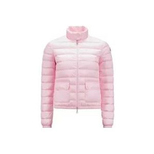Moncler Lans Gewatteerde Jas - Roze , Pink , Dames , Maat: XL