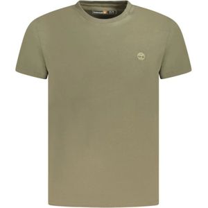 Timberland - T-shirt - Groen - Katoen