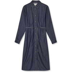 Mads Nørgaard, Dames, Jurken, Blauw, Maat: XS Denim,