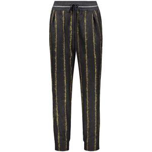 Lorena Antoniazzi, Dames, Broeken, Zwart, Maat: XL Wol,