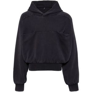 Entire Studios, Dames, Sweatshirts & Hoodies, Zwart, Maat: L Katoen,