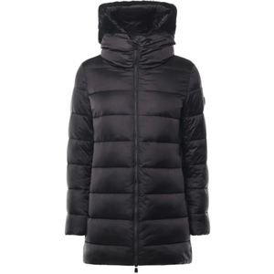Save The Duck, Dames, Mantels, Zwart, Maat: XS