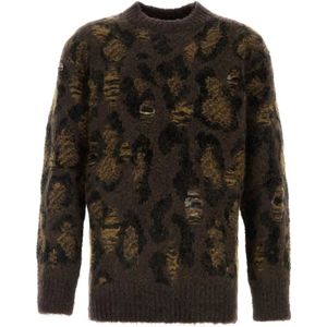 Junya Watanabe, Heren, Truien, Veelkleurig, Maat: S Wol,