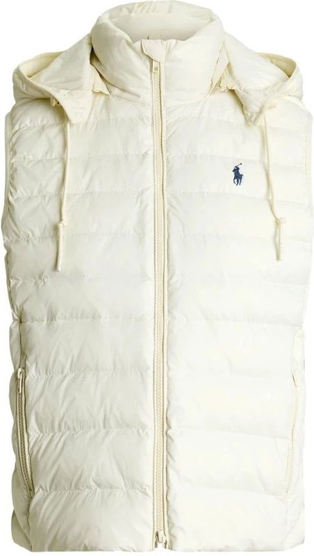 Ralph Lauren - Gewatteerde Bodywarmer - Wit - Waterafstotend