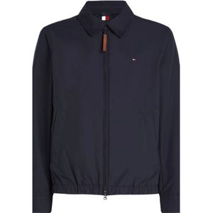 Tommy Hilfiger, Heren, Jassen, Blauw, Maat: 3XL Poliester,