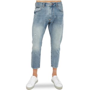 Philipp Plein, Heren, Jeans, Blauw, Maat: W34 Denim,