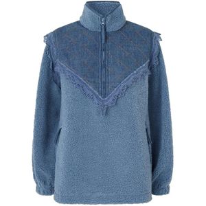 Lollys Laundry, Dames, Sweatshirts & Hoodies, Blauw, Maat: XS