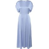 InWear - Dakari - Jurk - Hemelsblauw - Gerecycled Materiaal - Maxi Lengte