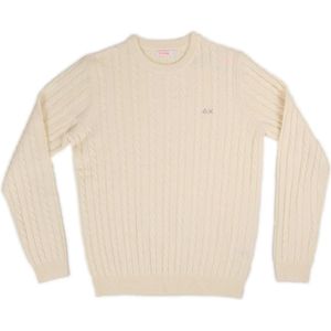 Sun68, Heren, Truien, Wit, Maat: L