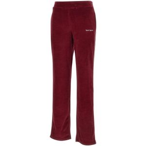 MC2 Saint Barth, Dames, Broeken, Rood, Maat: S Poliester,