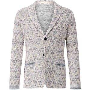 Maurizio Baldassari, Heren, Jassen, Beige, Maat: 3XL Linnen,