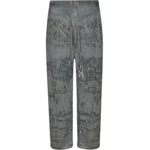 Diesel, Heren, Broeken, Grijs, Maat: M