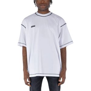 Vetements, Heren, Tops, Wit, Maat: L Katoen,
