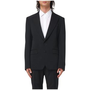 Dolce & Gabbana - Klassieke Notch Revers Blazer - Zwart - Heren