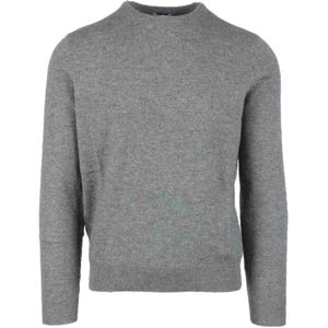 Malo, Heren, Truien, Grijs, Maat: 2XL Wol,