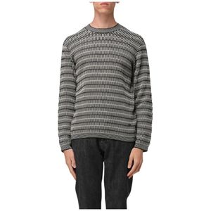 Emporio Armani, Heren, Truien, Blauw, Maat: XL Wol,