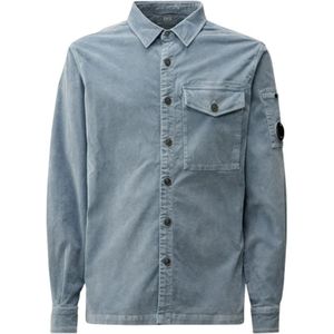 C.p. Company, Heren, Jassen, Blauw, Maat: S Katoen,