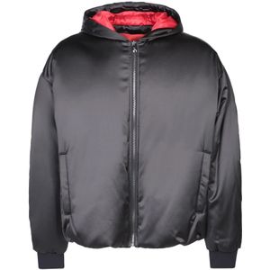 Ferrari, Heren, Jassen, Zwart, Maat: S Nylon,