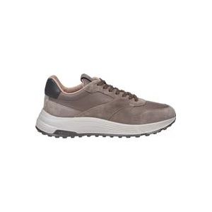 Hogan Bruine Hyperlight Sneakers Memory Foam Rubber , Brown , Heren , Maat: 41 EU