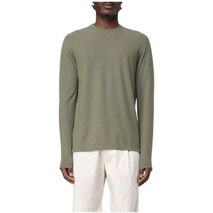 Zanone, Heren, Tops, Groen, Maat: 3XL Katoen,