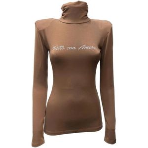 Giulia N Couture, Dames, Truien, Bruin, Maat: 2XS