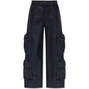 Amiri, Dames, Jeans, Blauw, Maat: W24 Katoen,