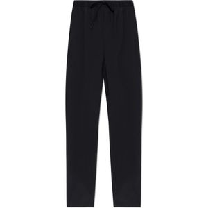 MM6 Maison Margiela, Heren, Broeken, Zwart, Maat: L Wol,