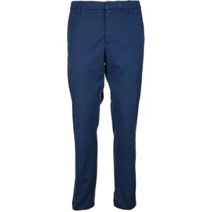 Dondup, Heren, Broeken, Blauw, Maat: W40 Katoen,