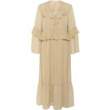 Soaked in Luxury - Jatessan - Lange Jurk - Zandkleur