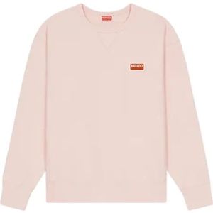 Kenzo, Heren, Sweatshirts & Hoodies, Roze, Maat: M Fleece,