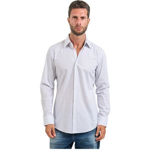 Hugo, Heren, Overhemden, Blauw, Maat: L Katoen,