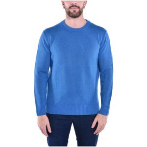 Kangra, Heren, Truien, Blauw, Maat: S Wol,