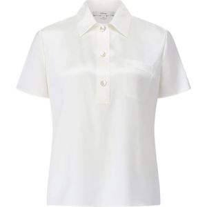 Vince, Dames, Tops, Wit, Maat: L Zijde,