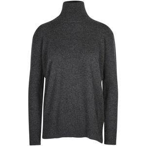 Alpha Studio, Dames, Truien, Grijs, Maat: S Wol,