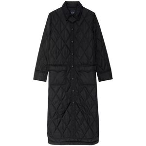 Zadig & Voltaire, Dames, Mantels, Zwart, Maat: M Poliester,